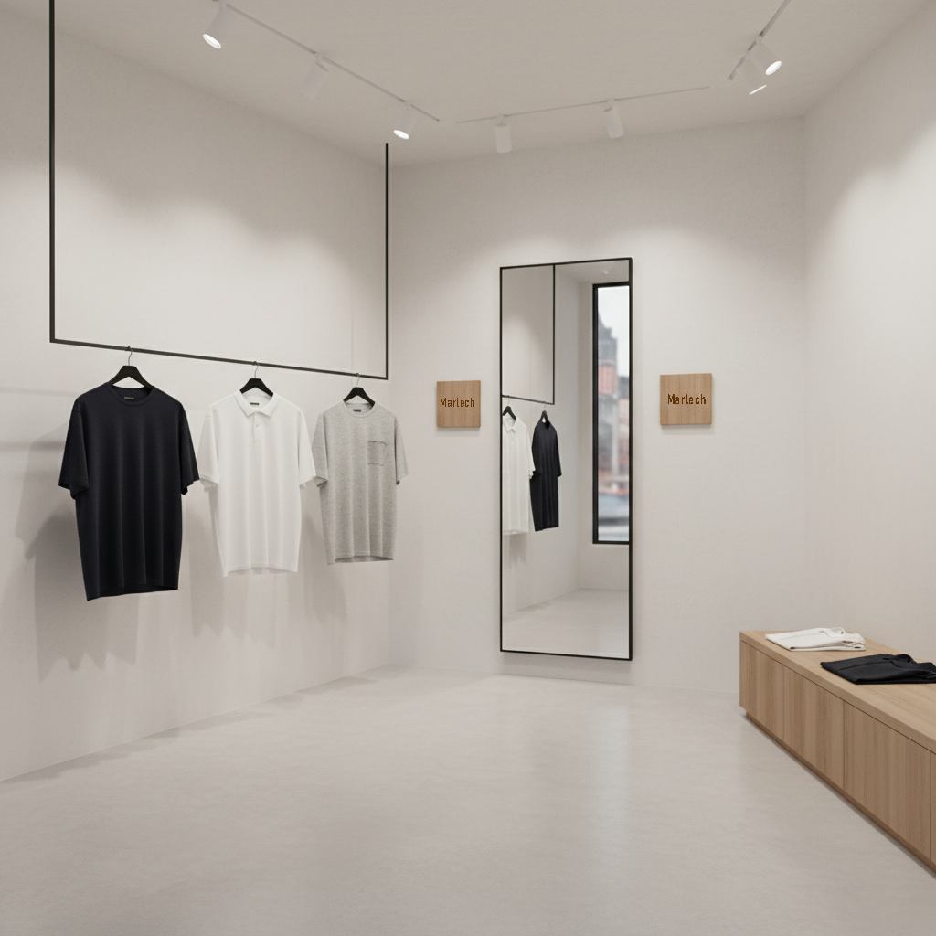 marlech clothes clothes hanging in a hall