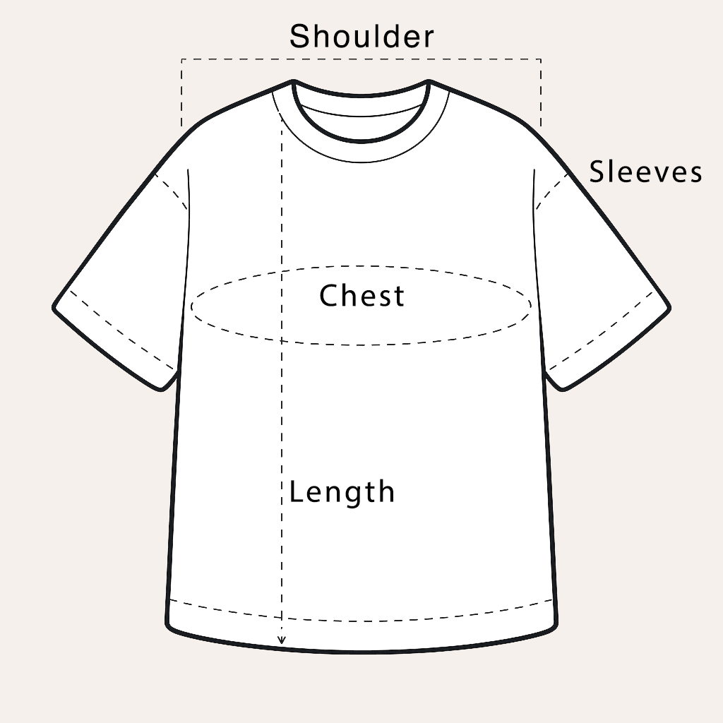 Oversized Size Guide Oversized Size Guide