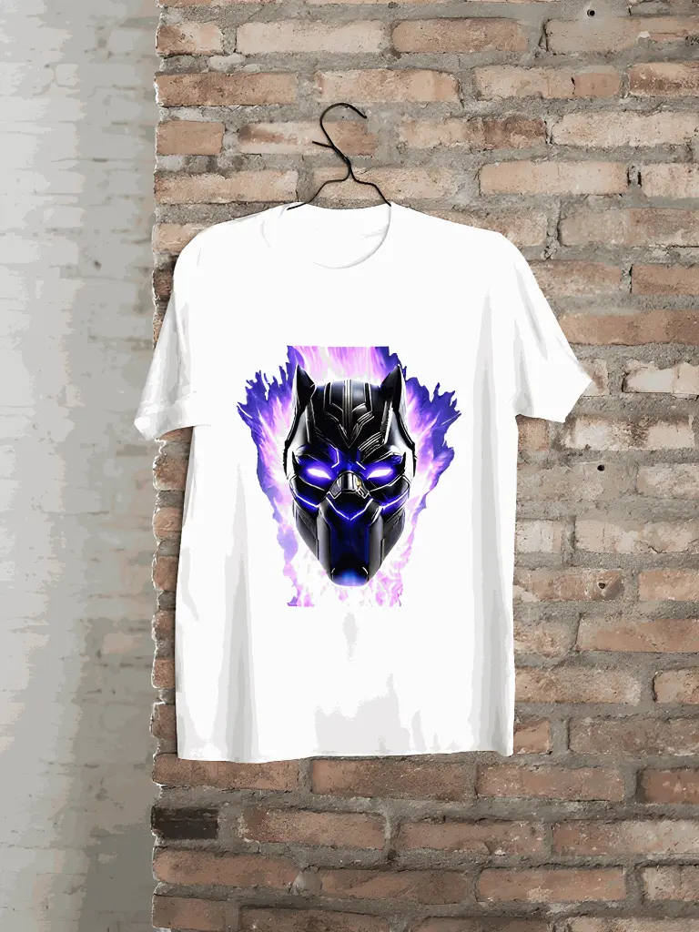 Black Panther Face Hanging.webp