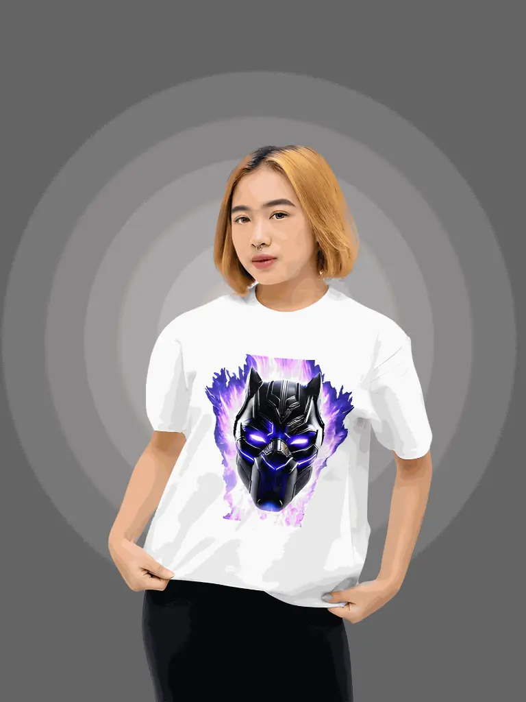 Black Panther Face Girl.webp