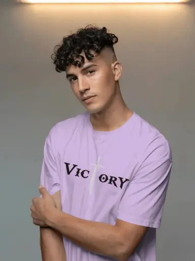 “Victory” Unisex T-Shirt | Faith Meets Strength | Minimal Motivational Tee | 100% Cotton | Marlech Classics